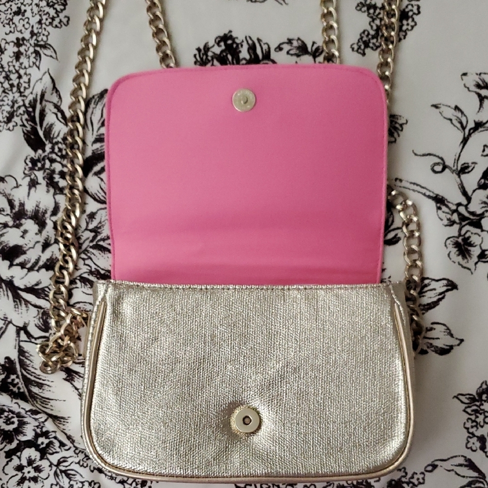 Gold Crossbody Bag - Picture 3 of 5